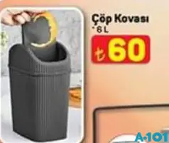 ÇÖP KOVASI 6 L fiyat ve kampanya bilgisi